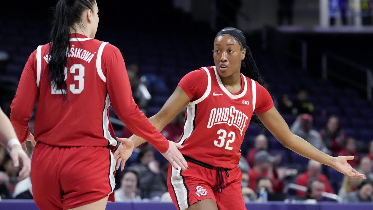 Ohio state women's basketball roster top